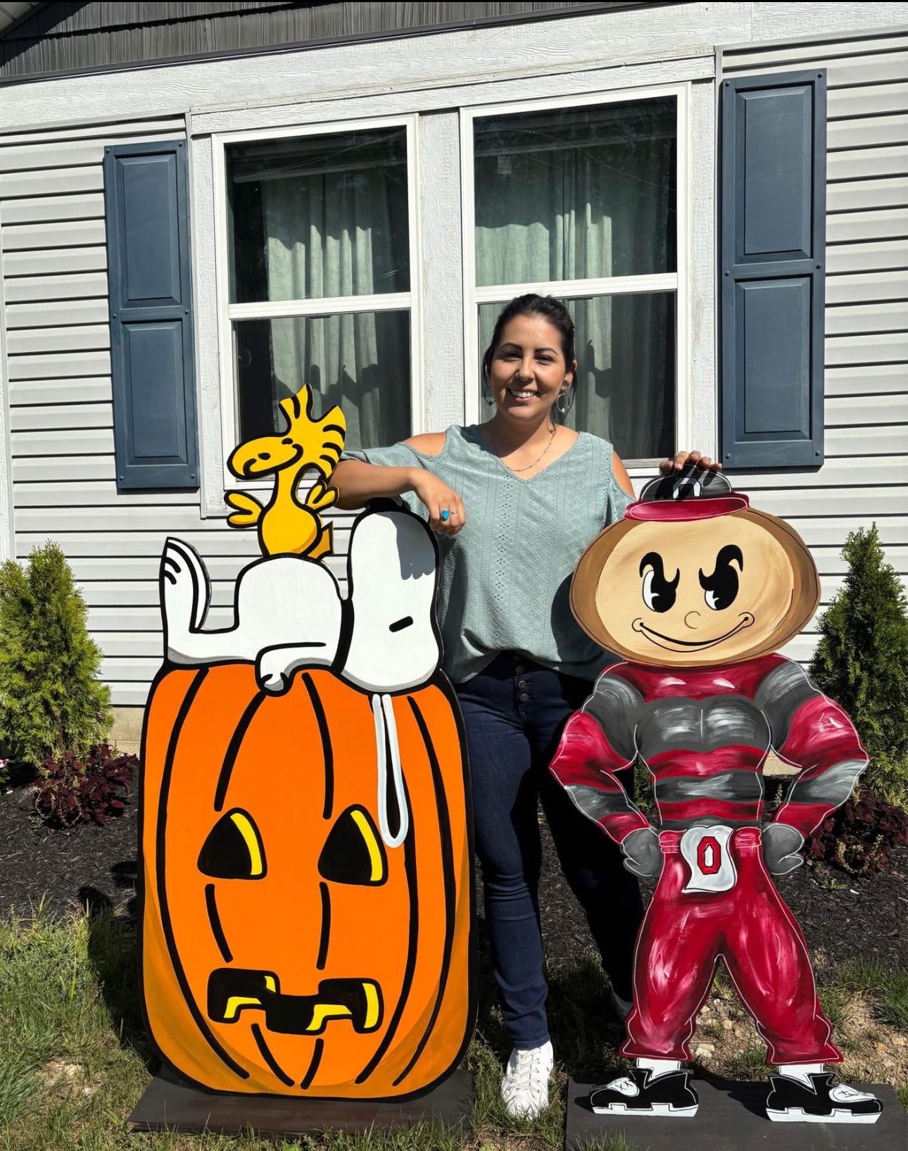 Custom Wood Hand-painted Character