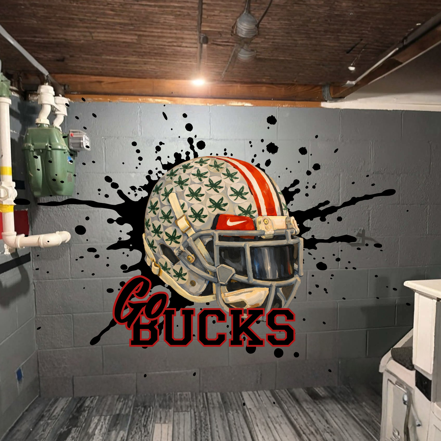 Custom Go Bucks Wall Mural Reservation
