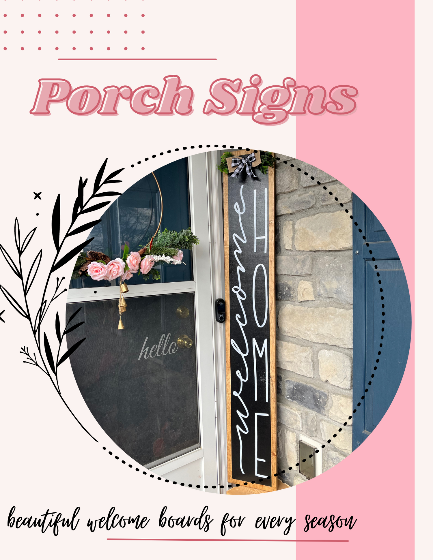 Shop Porch Signs