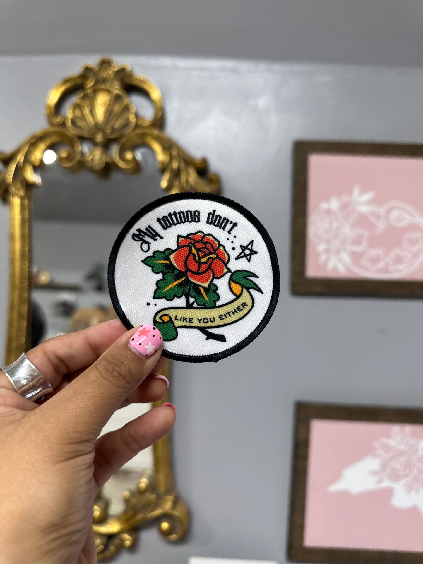 Tattoo Mama hat patches