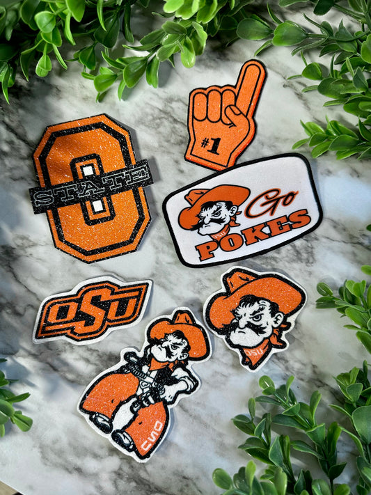 Oklahoma state OSU Cowboys patches