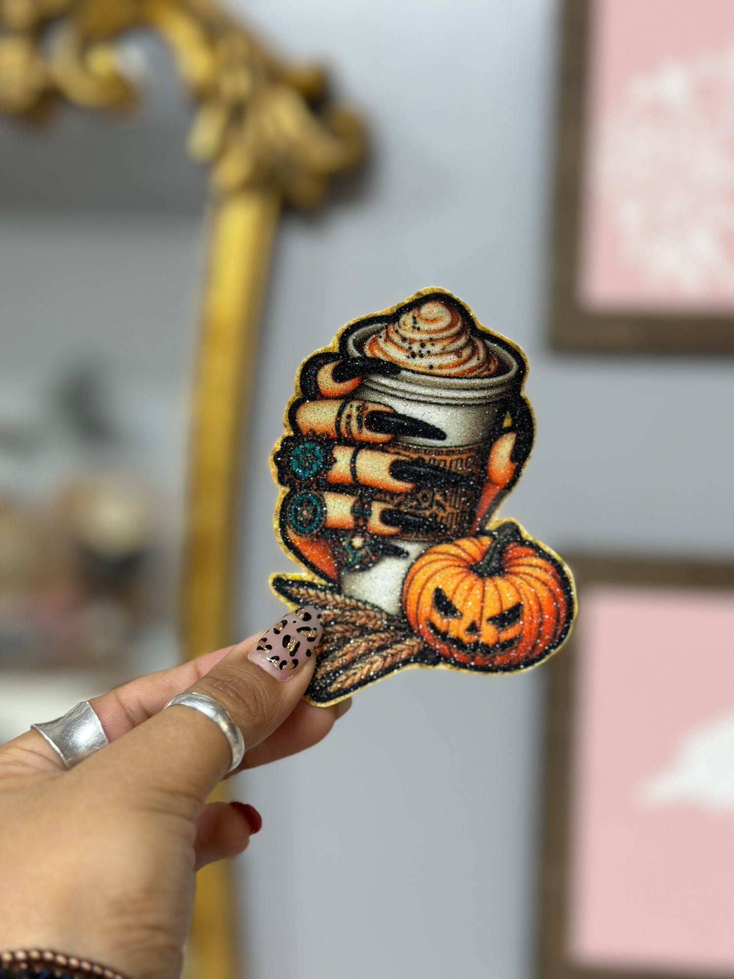 Fall Pretty collection pumpkin spice Lover hat patches