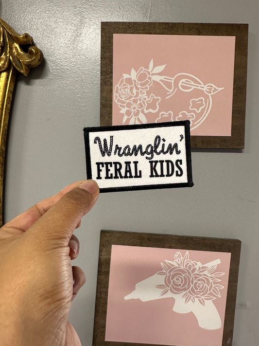 Wranglin’  feral kids patch