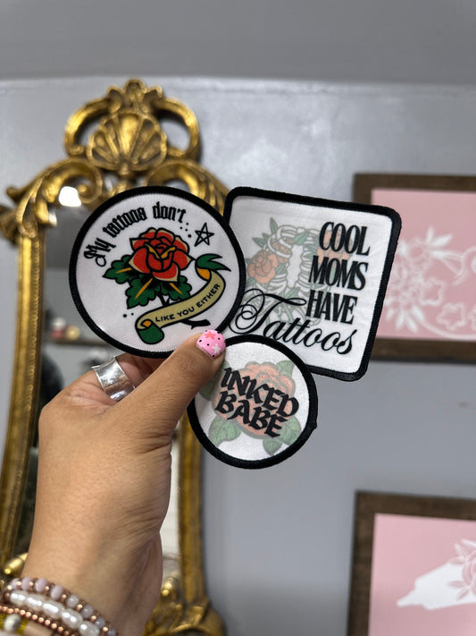 Tattoo Mama hat patches