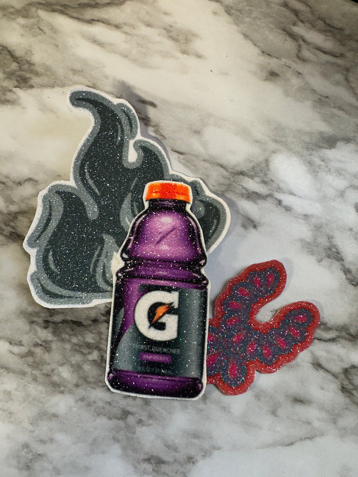 Glittery Drinks & beverages filler patches