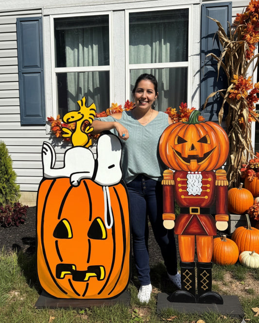 Custom Wood Hand-painted Character