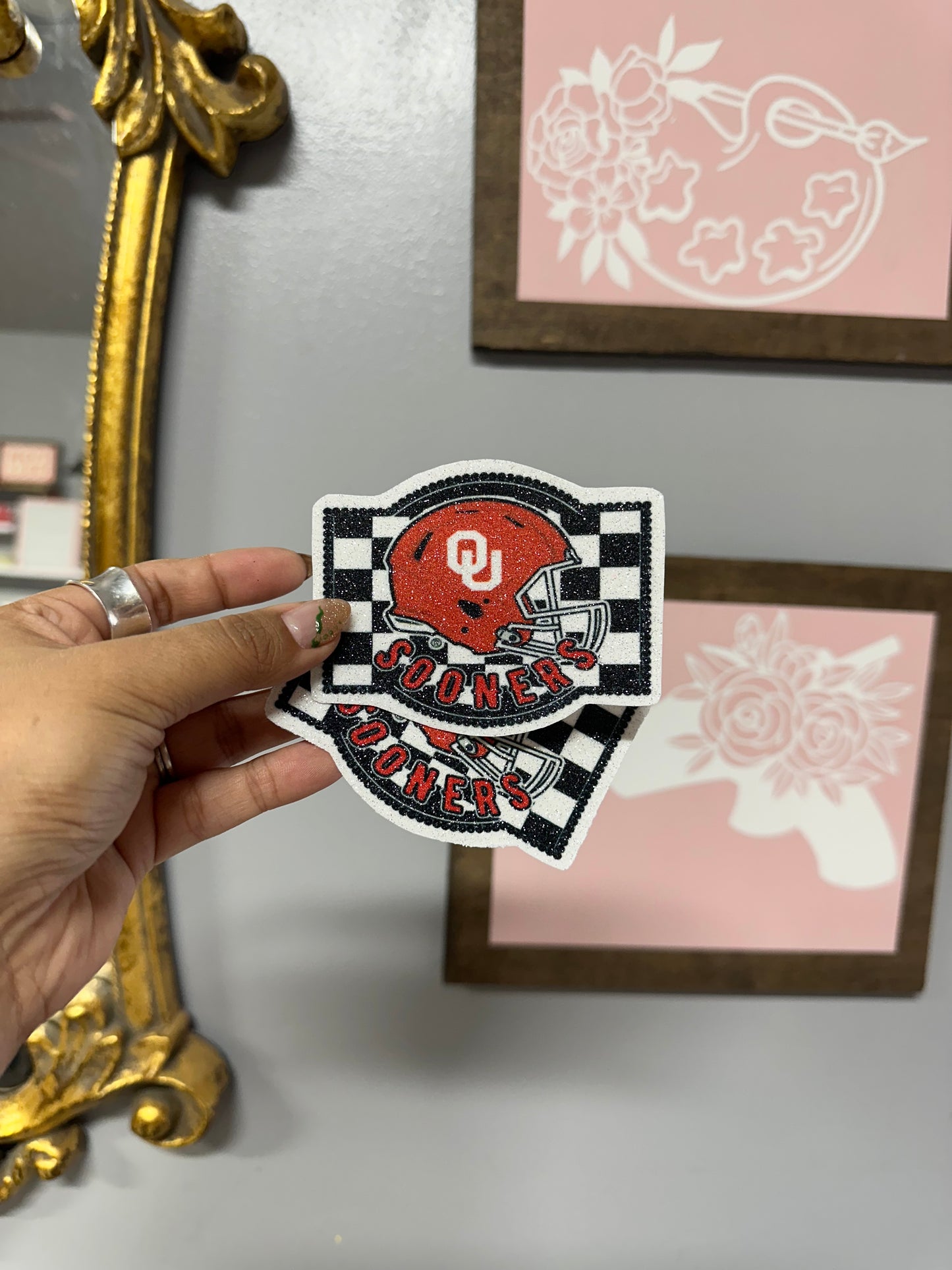 Oklahoma University Sooners patches