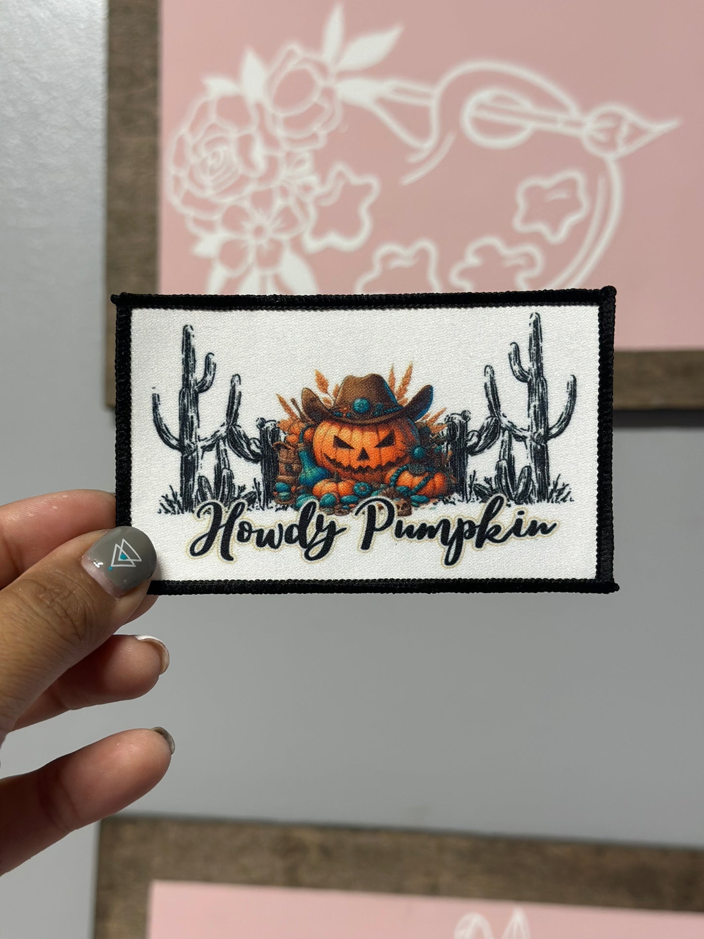 Spooky witchy theme patches