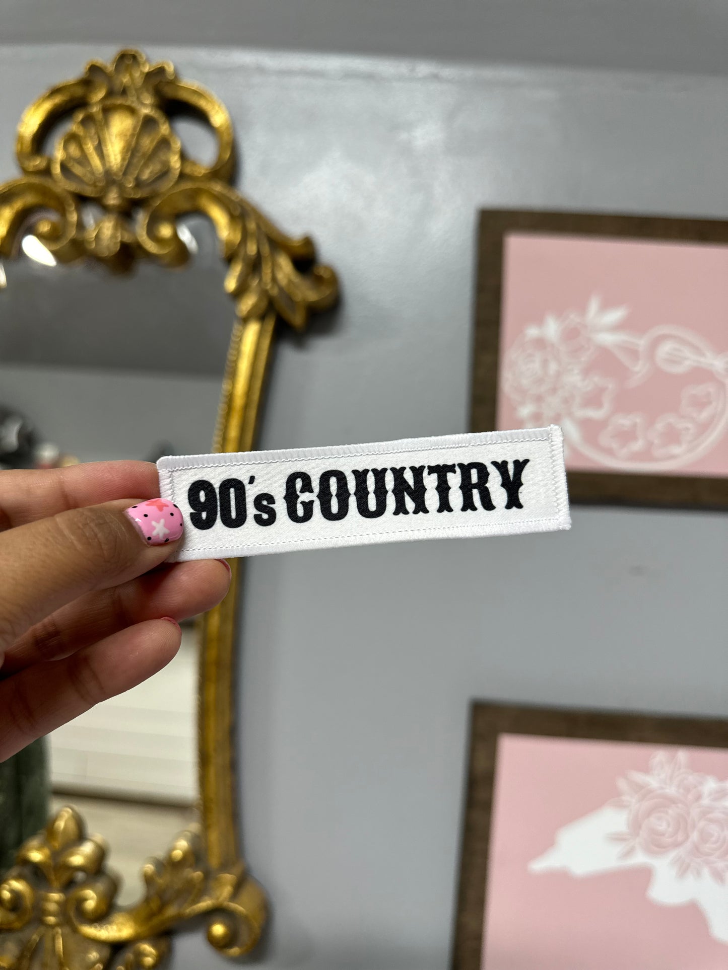 90’s country  patch