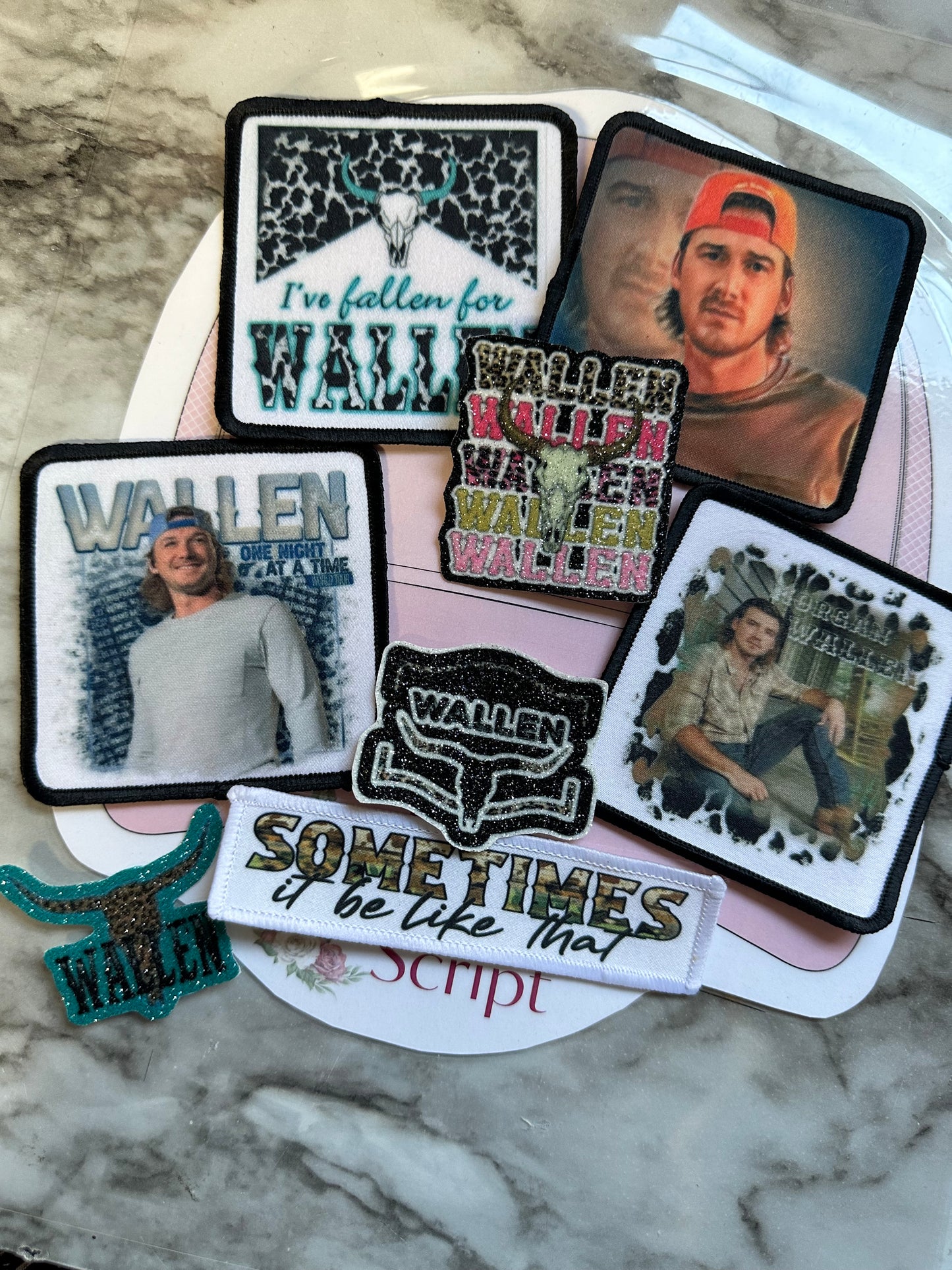 Morgan Wallen hat patches