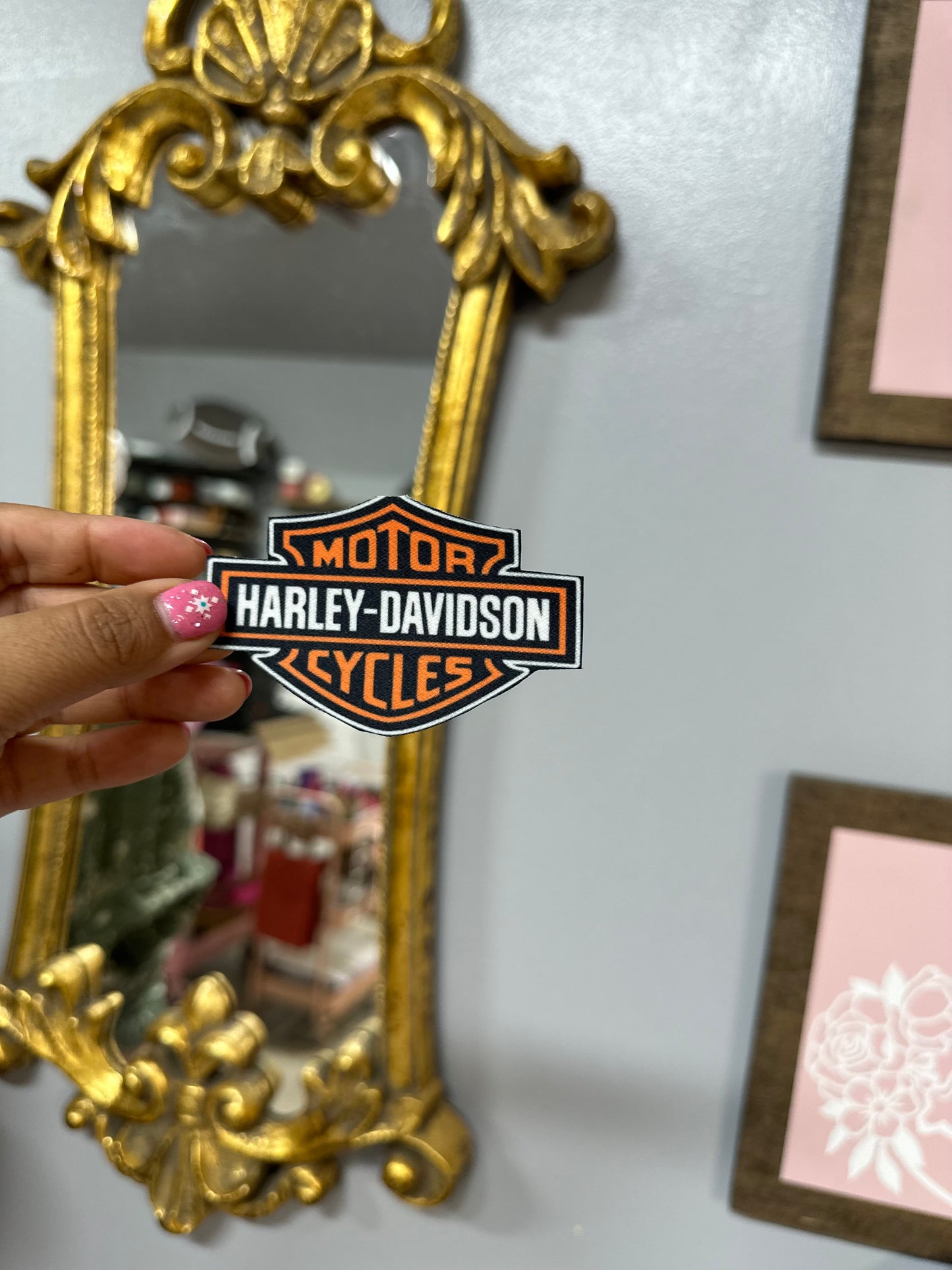 Harley Davidson Hat patch