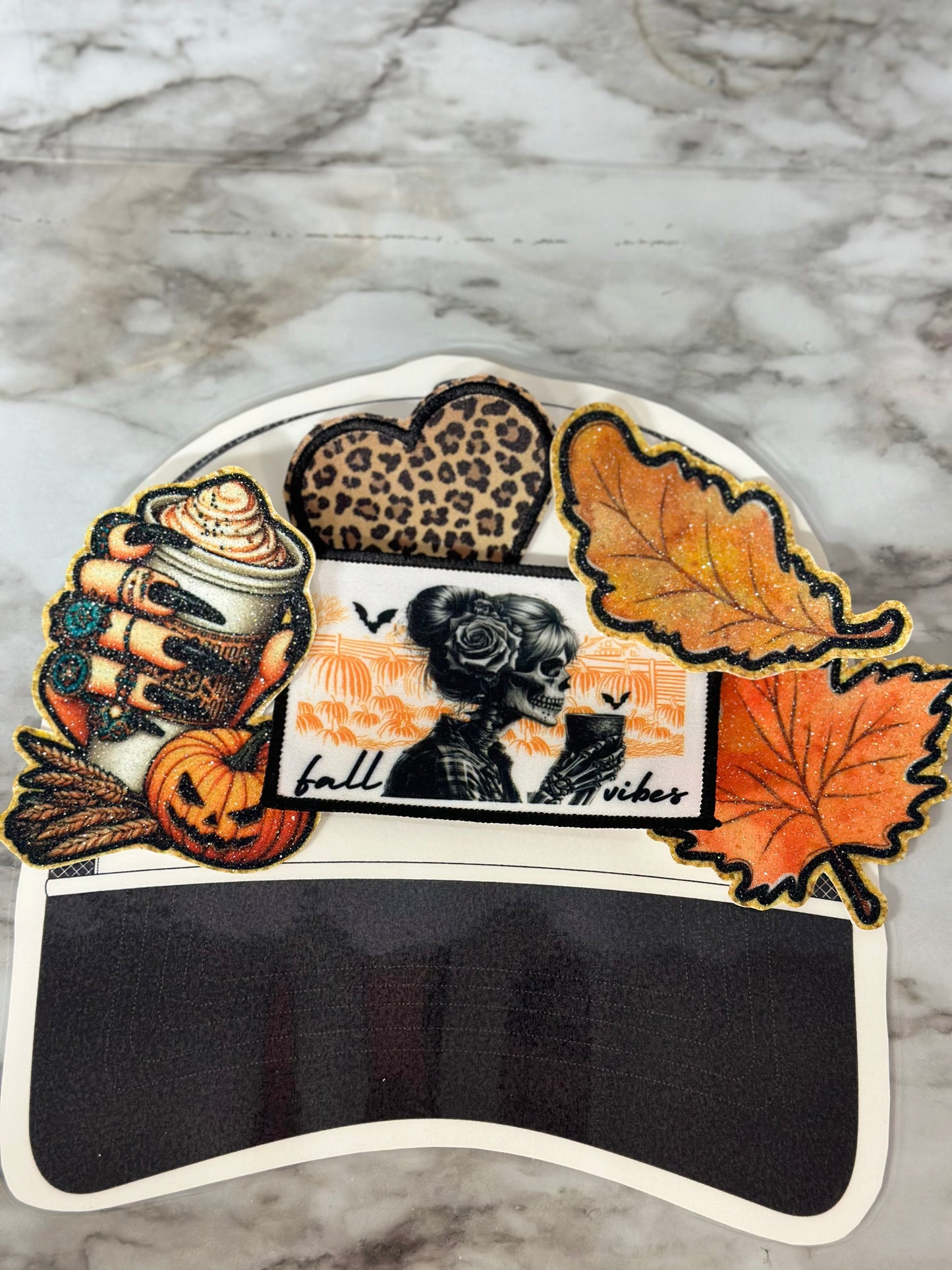 Fall Pretty collection pumpkin spice Lover hat patches