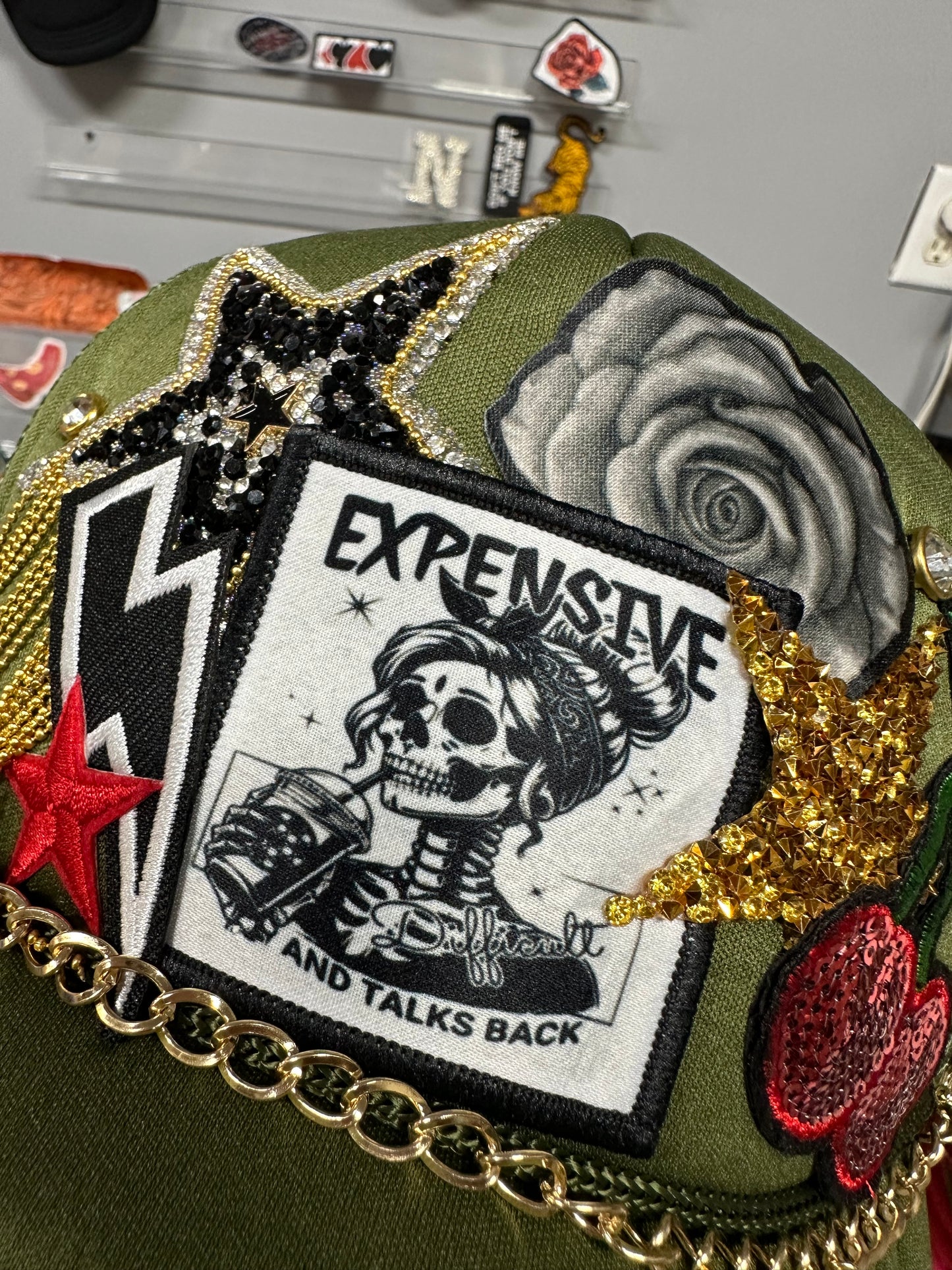 Expensive and talks back coffee lover patch