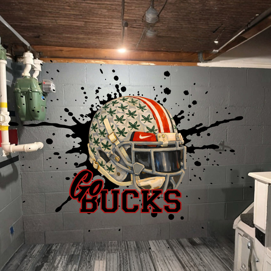 Custom Go Bucks Wall Mural Reservation