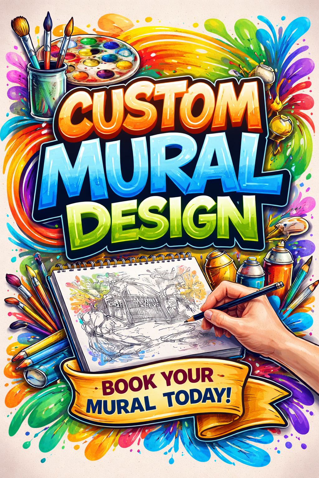Mural Drawing Request for Mike