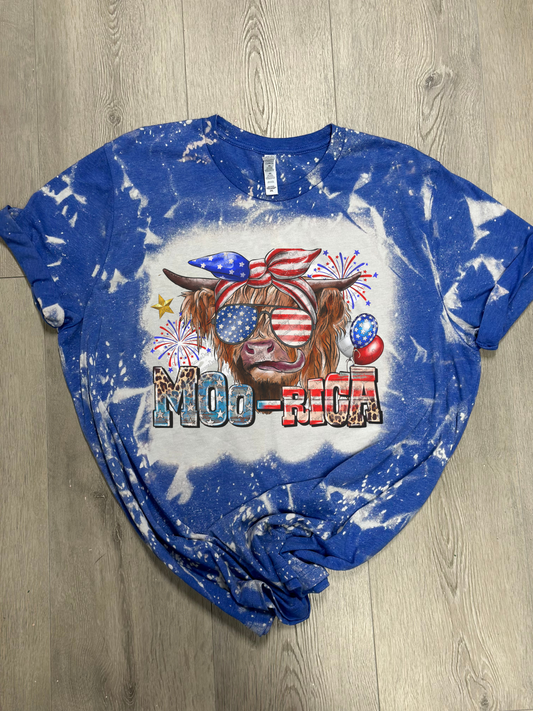 Heifer Patriotic Tshirt